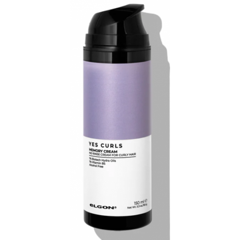Крем для локонів з ефектом пам'яті Elgon Yes Curls Memory Cream 150 мл Крем для локонів з ефектом пам'яті Elgon Yes Curls Memory Cream 150 мл