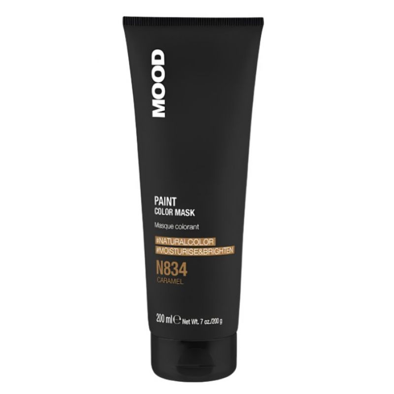 Тонувальна маска Карамель, що змивається Mood Paint Color Mask Caramel N834 200 мл Тонувальна маска Карамель, що змивається Mood Paint Color Mask Caramel N834 200 мл