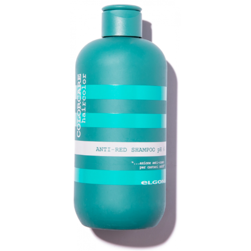 Шампунь нейтралізуючий червоний відтінок Elgon Colorcare Anti-Red Shampoo 300 мл Шампунь нейтралізуючий червоний відтінок Elgon Colorcare Anti-Red Shampoo 300 мл