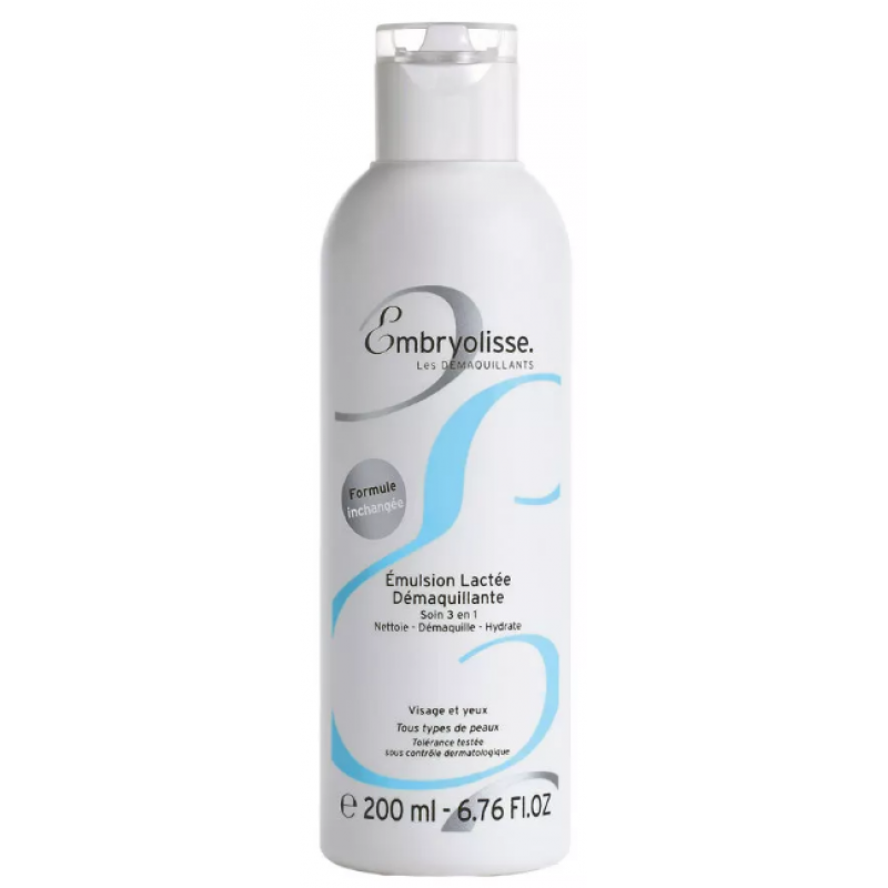 Молочко-емульсія для зняття макіяжу Embryolisse MILKY MAKE UP REMOVAL EMULSION, 200 мл Молочко-емульсія для зняття макіяжу Embryolisse MILKY MAKE UP REMOVAL EMULSION, 200 мл
