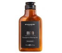 Чоловічий прозорий гель для гоління Emmebi Italia Man Transparent Shaving Gel 150 мл Чоловічий прозорий гель для гоління Emmebi Italia Man Transparent Shaving Gel 150 мл