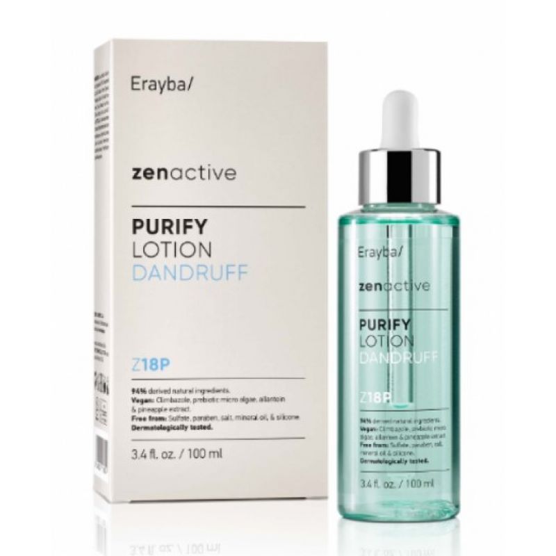 Лосьйон проти лупи Erayba ZenActive Z18P Purify Lotion 100 мл Лосьйон проти лупи Erayba ZenActive Z18P Purify Lotion 100 мл