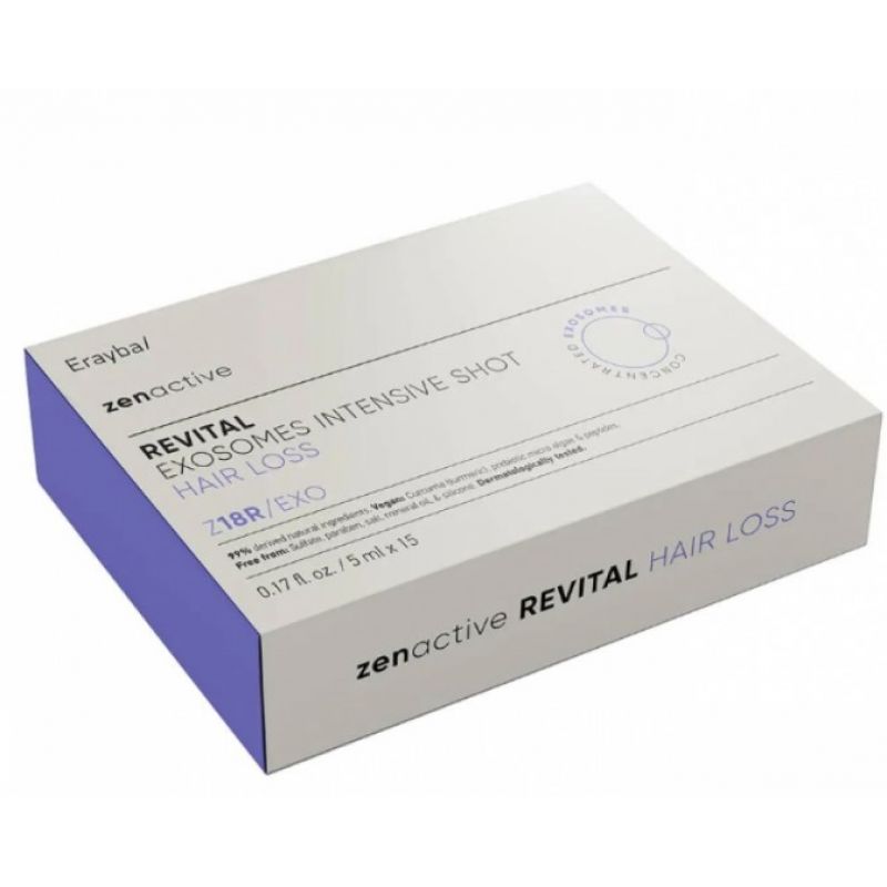 Ампули проти випадання волосся Erayba Z18R/EXO Intensive Shot Hair Loss 5 шт *15 мл Ампули проти випадання волосся Erayba Z18R/EXO Intensive Shot Hair Loss 5 шт *15 мл