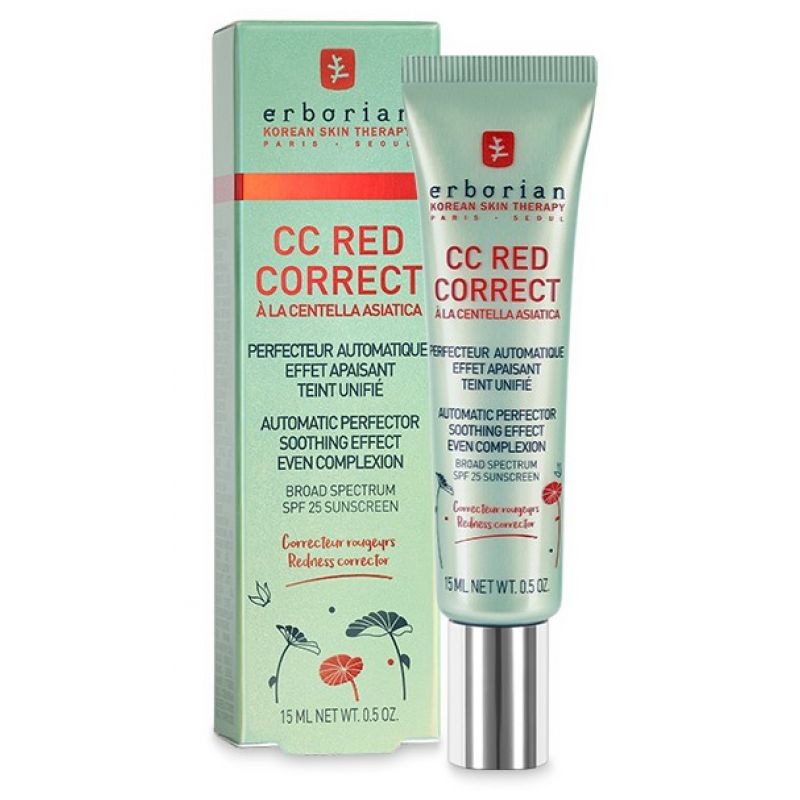 Erborian СС Ред Коригуючий крем для обличчя, 45 мл Erborian СС Ред Коригуючий крем для обличчя, 45 мл