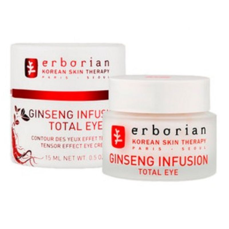 Відновлюючий крем для шкіри навколо очей Женьшень Erborian Ginseng Infusion Total Eye, 15 мл Відновлюючий крем для шкіри навколо очей Женьшень Erborian Ginseng Infusion Total Eye, 15 мл