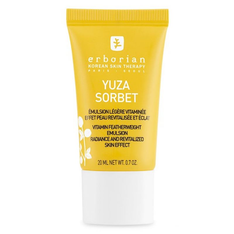 Зволожуючий денний крем для обличчя Юзу Сорбет Erborian Yuza Sorbet, 20 мл Зволожуючий денний крем для обличчя Юзу Сорбет Erborian Yuza Sorbet, 20 мл