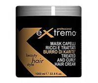 Маска для пошкодженого та кучерявого волосся з олією карите Extremo Treated and Curly Hair Cream Маска для пошкодженого та кучерявого волосся з олією карите Extremo Treated and Curly Hair Cream