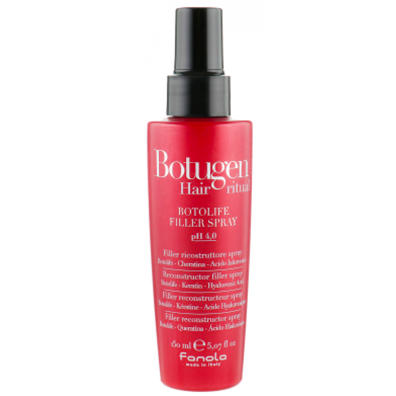 Філер-спрей для реконструкції волосся Fanola Botugen Hair System Botolife Filler Spray, 150 мл Філер-спрей для реконструкції волосся Fanola Botugen Hair System Botolife Filler Spray, 150 мл