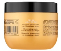 Відновлювальна маска з активними мікрочасточками золота Fanola Oro Therapy Oro Puro Mask