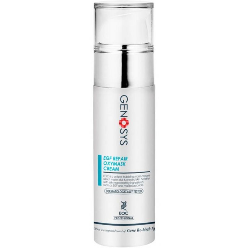 Відновлююча киснева маска Genosys EGF Repair Oxymask Cream, 50 мл Відновлююча киснева маска Genosys EGF Repair Oxymask Cream, 50 мл