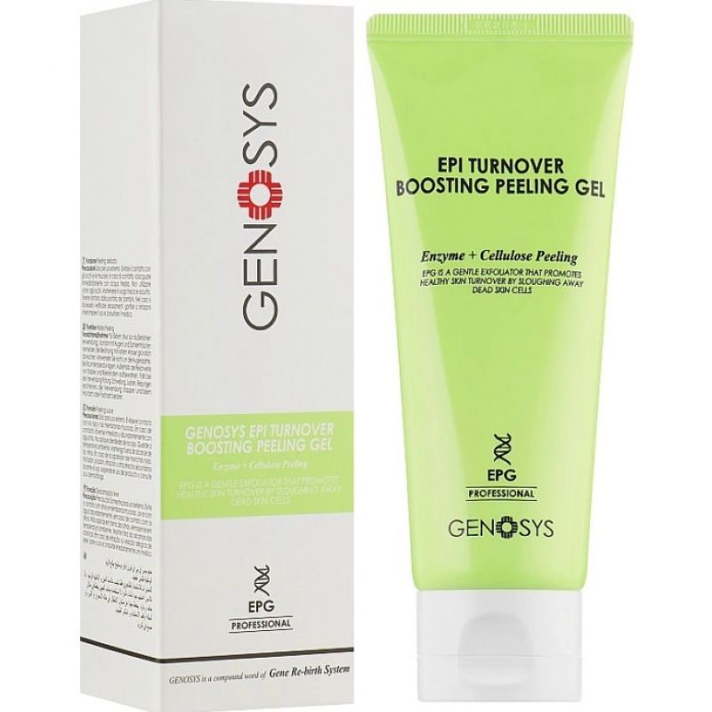 Пілінг-гель для оновлення шкіри обличчя Genosys EPI Turnover Boosting Peeling Gel, 75 мл Пілінг-гель для оновлення шкіри обличчя Genosys EPI Turnover Boosting Peeling Gel, 75 мл
