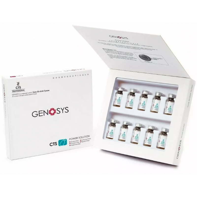 Сироватка для ремоделювання тканин та загоєння ран Genosys Cytokine Concentrate Solution (CTS), 10 шт по 2 мл Сироватка для ремоделювання тканин та загоєння ран Genosys Cytokine Concentrate Solution (CTS), 10 шт по 2 мл