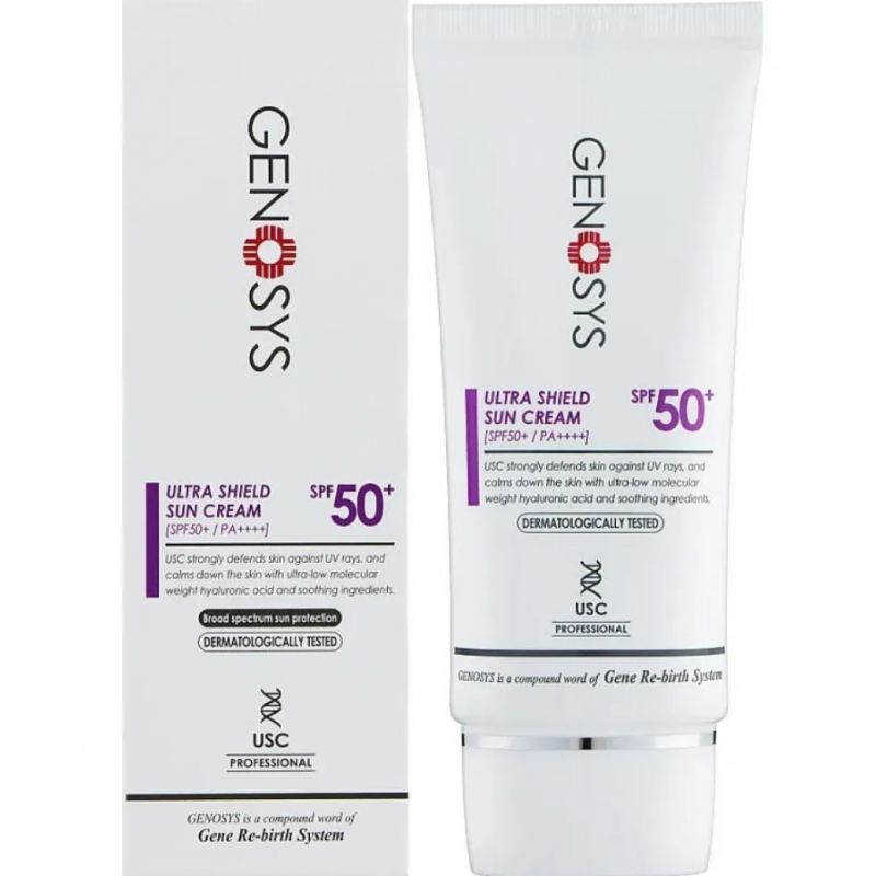 Сонцезахисний крем для обличчя - Genosys Ultra Shield Sun Cream SPF 50+ 50 мл Сонцезахисний крем для обличчя - Genosys Ultra Shield Sun Cream SPF 50+ 50 мл