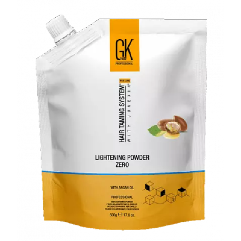 Пудра освітлююча для волосся з олією аргани Global Keratin Zero Lightening Powder 500 г Пудра освітлююча для волосся з олією аргани Global Keratin Zero Lightening Powder 500 г