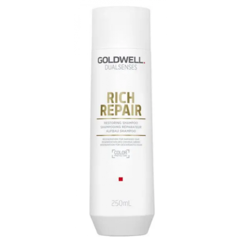 Шампунь відновлюючий для сухого та пошкодженого волосся Goldwell Dualsenses Rich Repair Restoring Shampoo Шампунь відновлюючий для сухого та пошкодженого волосся Goldwell Dualsenses Rich Repair Restoring Shampoo