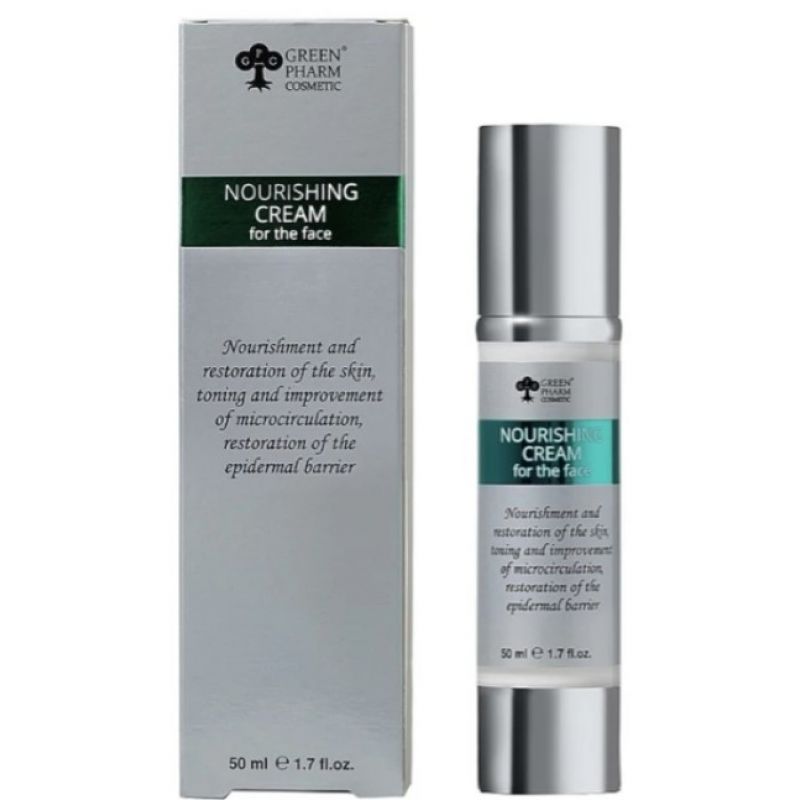 Поживний крем для обличчя Green Pharm Cosmetic Nourishing Cream 50 мл Поживний крем для обличчя Green Pharm Cosmetic Nourishing Cream 50 мл
