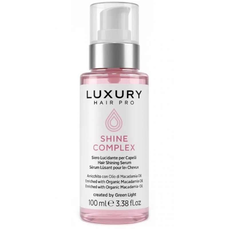 Незмивний еліксир для відновлення та блиску волосся GREEN LIGHT Luxury Hair Pro Shine Complex 100 мл Незмивний еліксир для відновлення та блиску волосся GREEN LIGHT Luxury Hair Pro Shine Complex 100 мл
