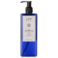 Гель для душу 3 в 1 - обличчя, тіло та волосся Hair Trend Barber Shower Gel Face Body Hair Warm 500 мл