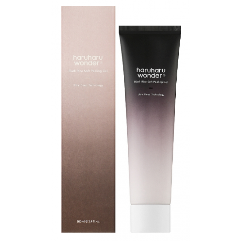 М'який гель-скраб з екстрактом чорного рису Haruharu Wonder Black Rice Hyaluronic Soft Peeling Gel 100 мл М'який гель-скраб з екстрактом чорного рису Haruharu Wonder Black Rice Hyaluronic Soft Peeling Gel 100 мл