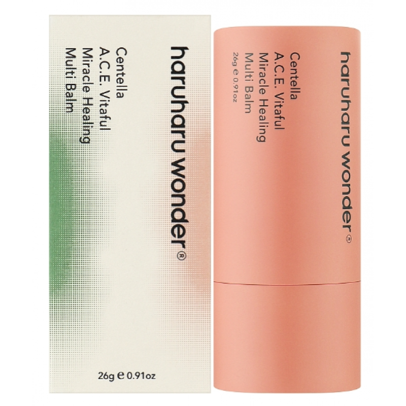 Заживляючий мульти-бальзам з Центеллою A.C.E Життєве диво Без аромату Haruharu Wonder Centella 26 г Заживляючий мульти-бальзам з Центеллою A.C.E Життєве диво Без аромату Haruharu Wonder Centella 26 г