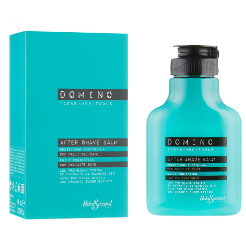 Бальзам після гоління з органічним екстрактом бузини Helen Seward Domino Grooming After Shave Balm, 100 мл Бальзам після гоління з органічним екстрактом бузини Helen Seward Domino Grooming After Shave Balm, 100 мл