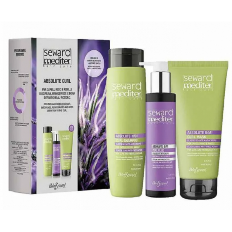 Фіолетовий набір для волосся - Helen Seward Mediter Purple Trio Фіолетовий набір для волосся - Helen Seward Mediter Purple Trio