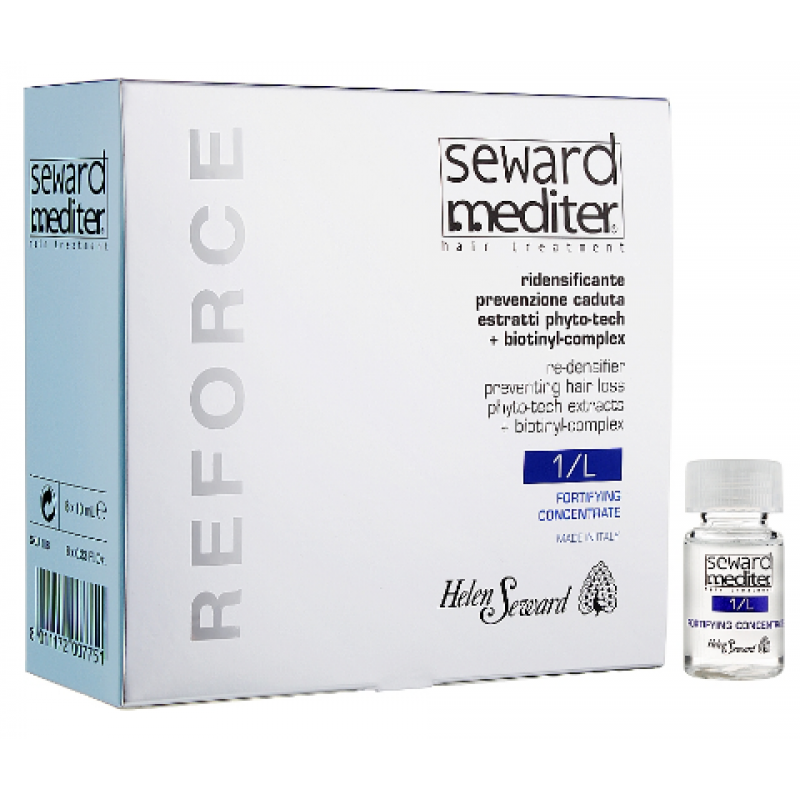 Лосьйон зміцнюючий Helen Seward Mediter Reforce Fortifying 1/L, 8 шт по 10 мл Лосьйон зміцнюючий Helen Seward Mediter Reforce Fortifying 1/L, 8 шт по 10 мл