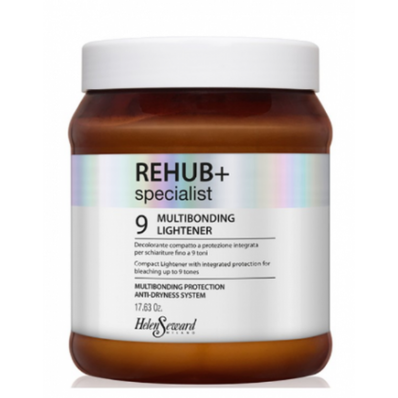 Відбіліваюча пудра до 9 тонів Helen Seward Rehub+Specialist 9 Multibonding Lightener 500 гр Відбіліваюча пудра до 9 тонів Helen Seward Rehub+Specialist 9 Multibonding Lightener 500 гр
