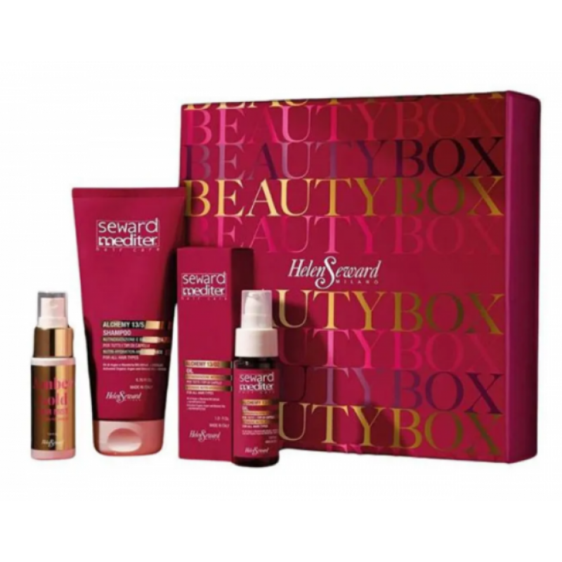 Подарунковий набір для волосся - Helen Seward Mediter Alchemy Beauty Box Подарунковий набір для волосся - Helen Seward Mediter Alchemy Beauty Box