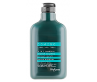 Шампунь-гель 3в1 із активованим вугіллям Helen Seward Domino Care 3 in 1 Charcoal Shower Shampoo, 250 мл