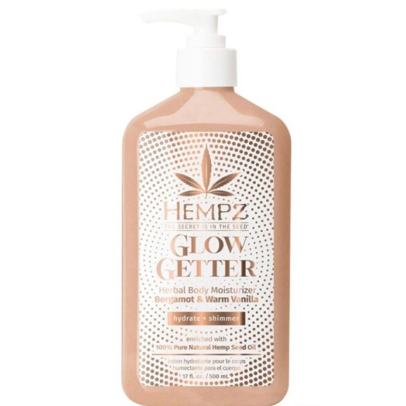 Молочко для тіла з шиммером "Бергамот та Тепла Ваніль" Hempz Glow Getter Shimmer Herbal Body Moisturizer Bergamot & Warm Vanilla Молочко для тіла з шиммером "Бергамот та Тепла Ваніль" Hempz Glow Getter Shimmer Herbal Body Moisturizer Bergamot & Warm Vanilla
