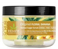 Цукровий скраб для тіла Hempz Original Floral Banana Herbal Sugar Scrub 176 г