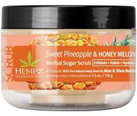 Цукровий скраб для тіла "Солодкий Ананас-Медова Диня" Hempz Sweet Pineapple & Honey Melon Herbal Sugar Scrub 176 г