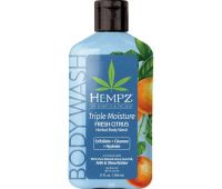 Гель-крем для душу Потрійне зволоження Hempz Triple Moisture Fresh Citrus Body Wash 500 мл Гель-крем для душу Потрійне зволоження Hempz Triple Moisture Fresh Citrus Body Wash 500 мл