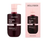 HOLLYSKIN Відлущувальний гель Glycolic Acid для очищення тіла з гліколевою кислотою й екстрактом кленового соку, 500 мл HOLLYSKIN Відлущувальний гель Glycolic Acid для очищення тіла з гліколевою кислотою й екстрактом кленового соку, 500 мл