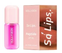 HOLLYSKIN Зволожувальна олія для губ So Lips. Peptide Lip Oil 004. Frozen Lemonade, 4 мл