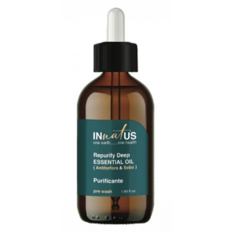 Ефірна олія для глибокого очищення шкіри голови INnatUS Repurify Deep Essential Oil 50 мл Ефірна олія для глибокого очищення шкіри голови INnatUS Repurify Deep Essential Oil 50 мл