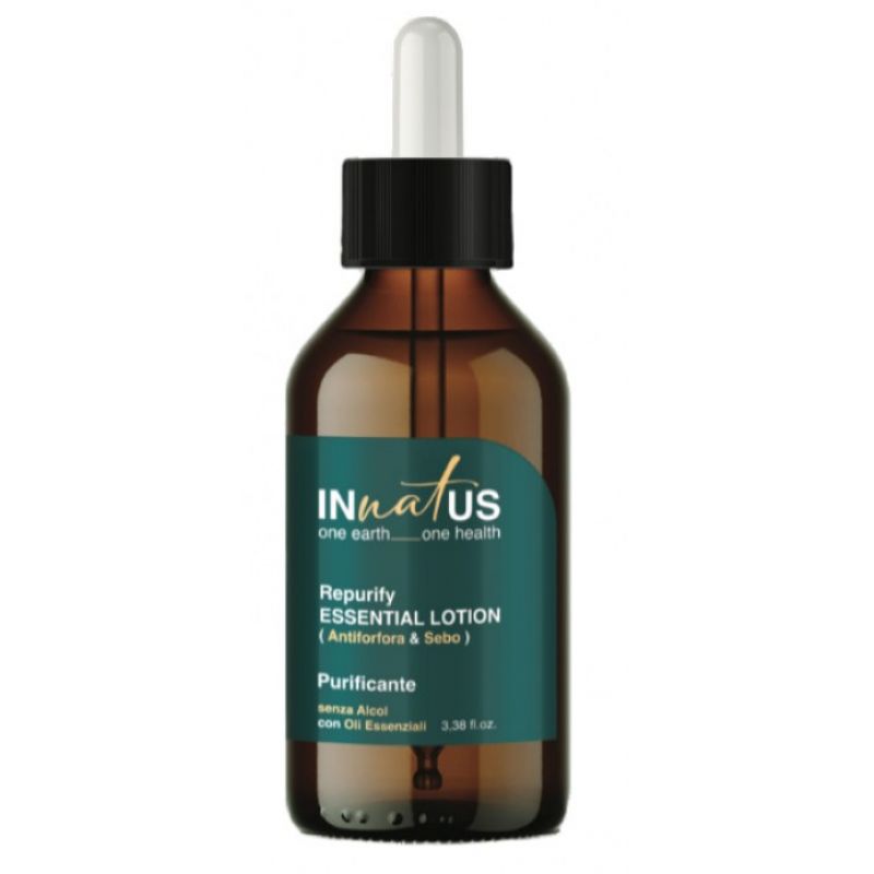 Спеціальний лосьйон для нормалізації шкіри голови INnatUS Repurify Essential Lotion 100 мл Спеціальний лосьйон для нормалізації шкіри голови INnatUS Repurify Essential Lotion 100 мл