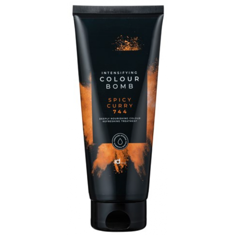 ID Hair Colour Bomb – тонуючий бальзам Spicy Curry, 200 мл ID Hair Colour Bomb – тонуючий бальзам Spicy Curry, 200 мл