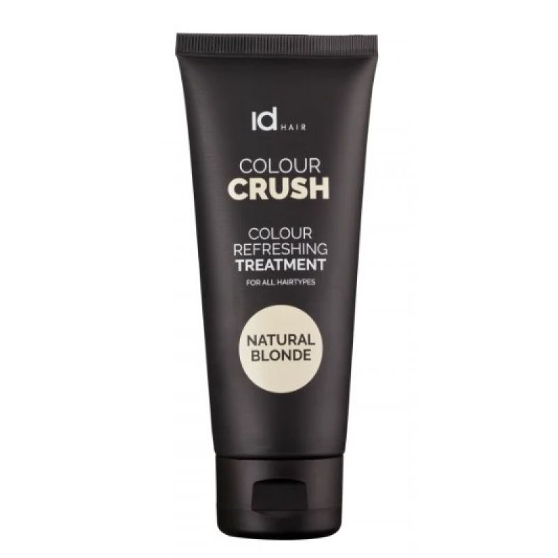 Тонуюча маска натуральний блонд для оновлення кольору IdHAIR Colour Crush Treatment Natural Blonde 100 мл Тонуюча маска натуральний блонд для оновлення кольору IdHAIR Colour Crush Treatment Natural Blonde 100 мл