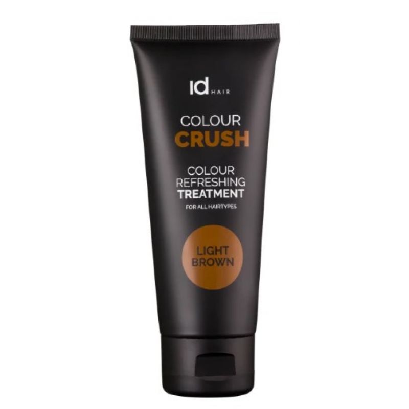 Тонуюча маска світло-коричневий для оновлення кольору IdHAIR Colour Crush Treatment Light Brown 100 мл Тонуюча маска світло-коричневий для оновлення кольору IdHAIR Colour Crush Treatment Light Brown 100 мл