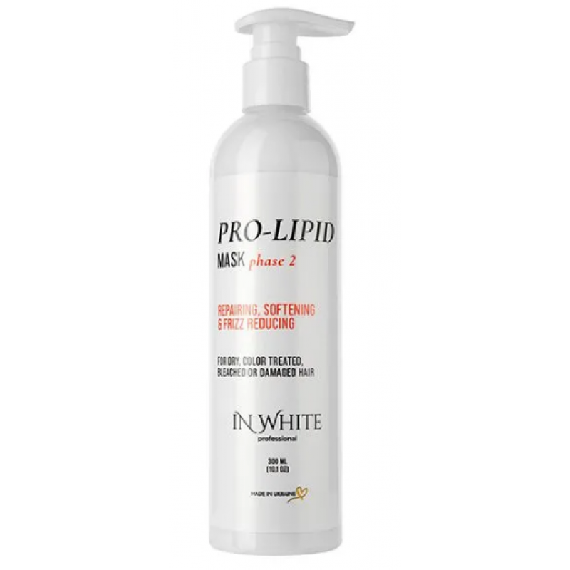 Маска для відновлення ліпідів волосся IN WHITE Pro-Lipid Маска для відновлення ліпідів волосся IN WHITE Pro-Lipid