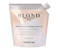 Знебарвлююча глина Inebrya Blondesse Free Style Clay Light Balayage 400 мл