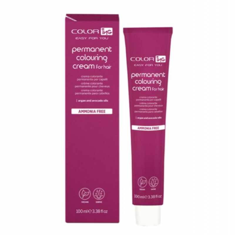 М'яка безаміачна фарба для волосся ING Coloring Cream No Ammonia, 100 мл М'яка безаміачна фарба для волосся ING Coloring Cream No Ammonia, 100 мл