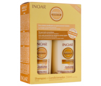 Набір Абсолютне зволоження після кератину-ботоксу Inoar Day Moist Duo (shmp 250ml та cond250ml)