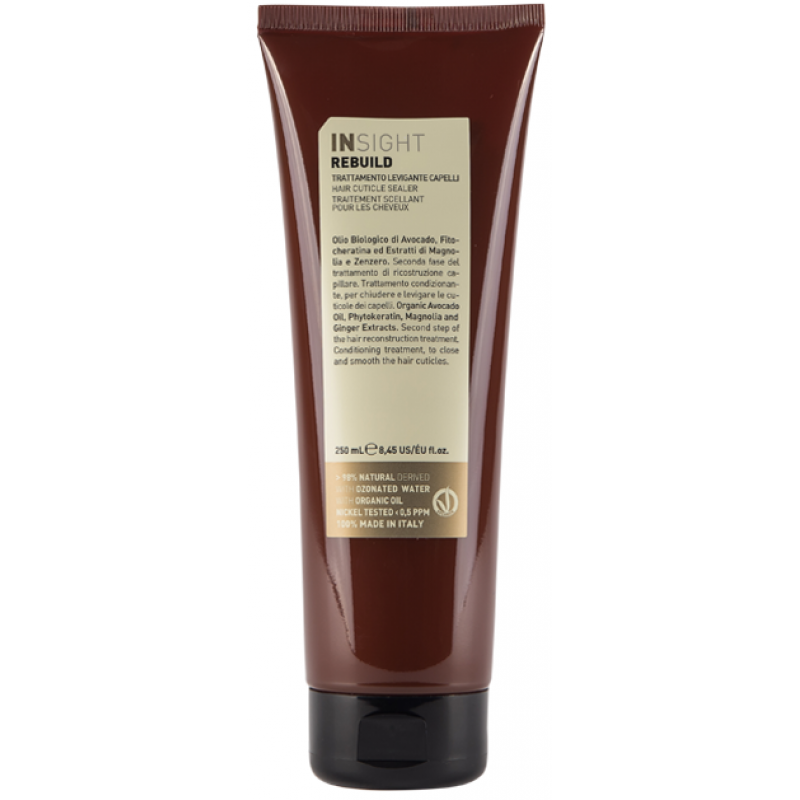 Засіб для запечатування кутикулі волосся INSIGHT Rebuild Hair Cuticle Sealer 250 мл Засіб для запечатування кутикулі волосся INSIGHT Rebuild Hair Cuticle Sealer 250 мл
