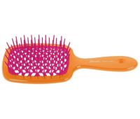Гребінець Janeke 1830 Superbrush Помаранчева з рожевим