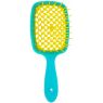Гребінець Janeke 1830 Superbrush Бірюзова з жовтим