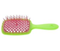 Гребінець Janeke 1830 Superbrush Салатова з рожевим