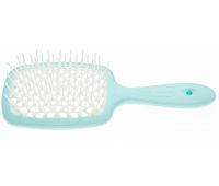 Гребінець Janeke 1830 Superbrush Блакитна з білим Гребінець Janeke 1830 Superbrush Блакитна з білим